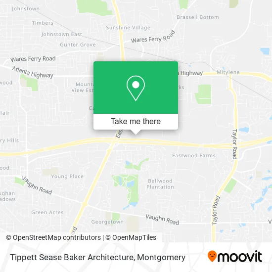 Tippett Sease Baker Architecture map
