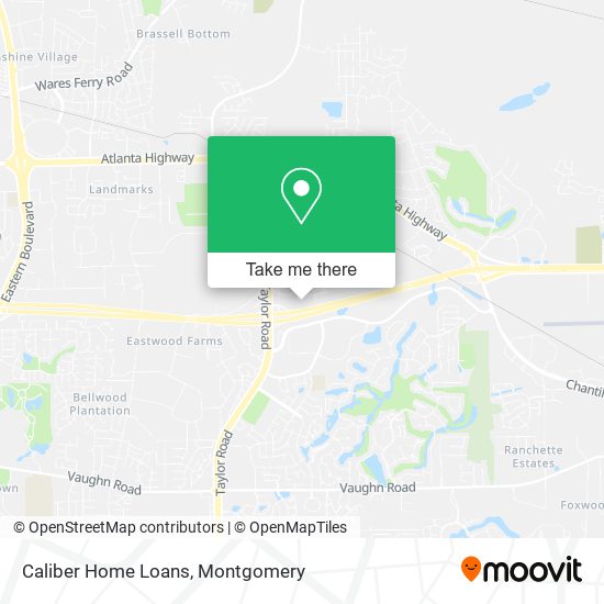 Caliber Home Loans map