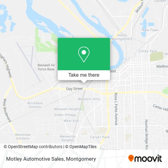 Motley Automotive Sales map