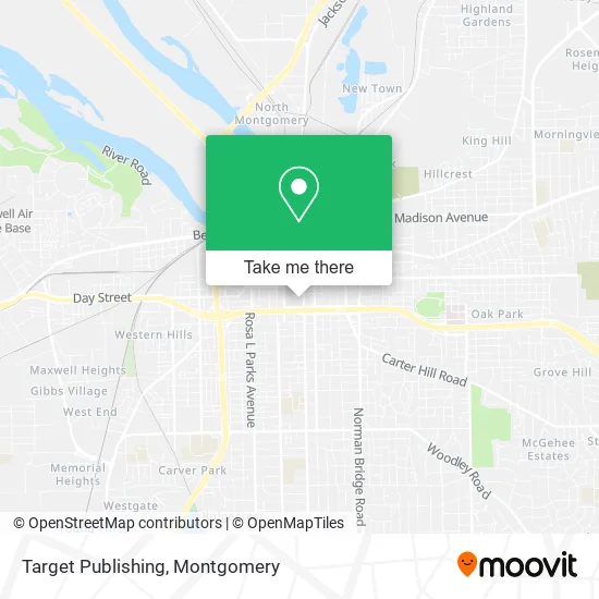 Target Publishing map