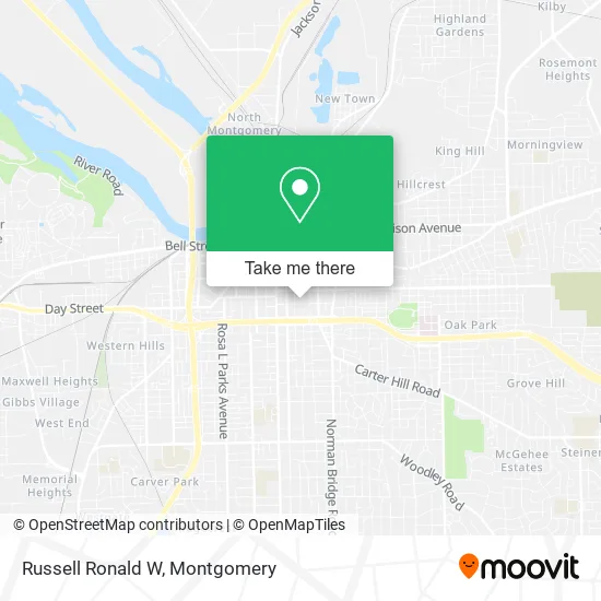 Mapa de Russell Ronald W
