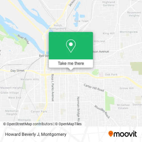 Howard Beverly J map