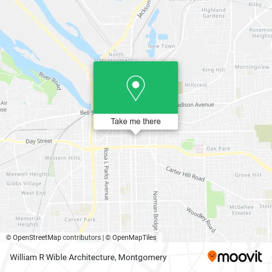 Mapa de William R Wible Architecture