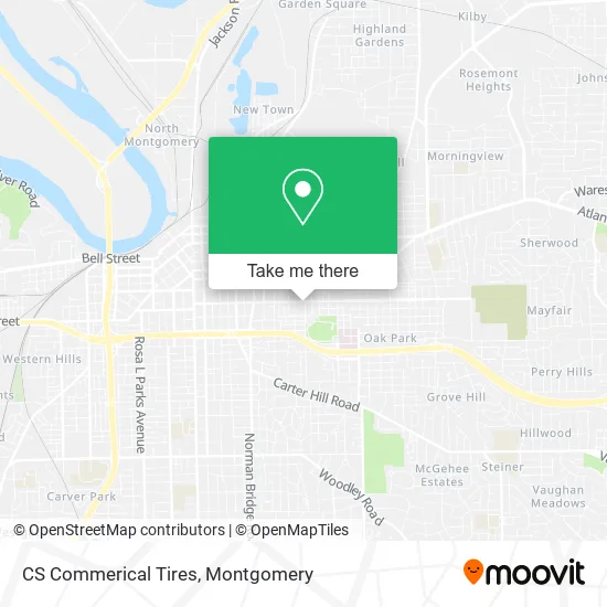 Mapa de CS Commerical Tires
