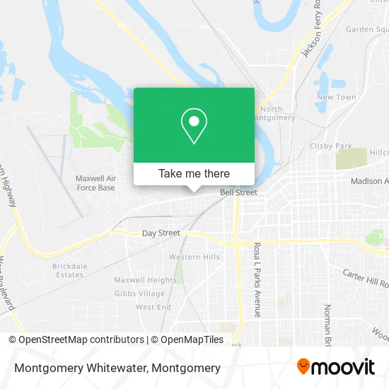 Montgomery Whitewater map