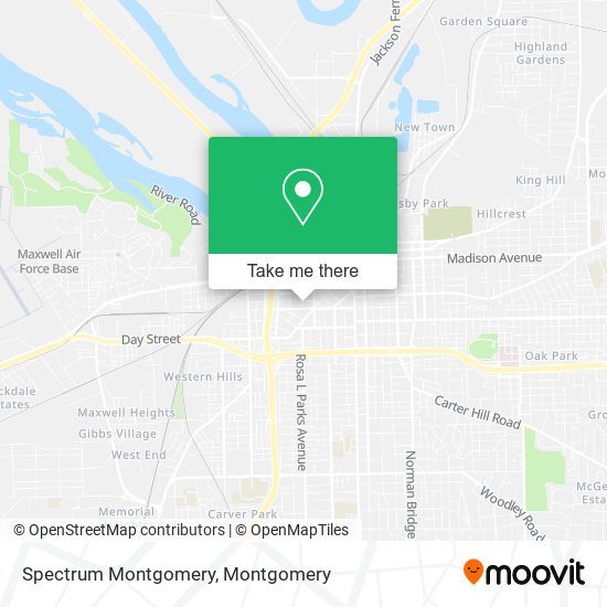 Spectrum Montgomery map