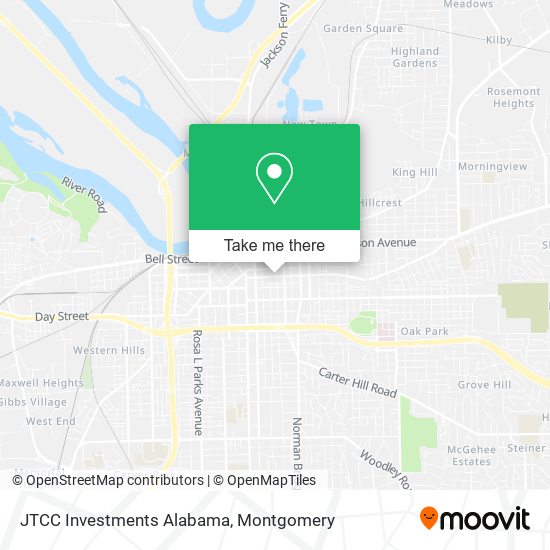 JTCC Investments Alabama map