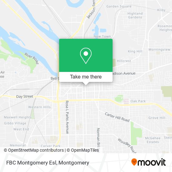 FBC Montgomery Esl map