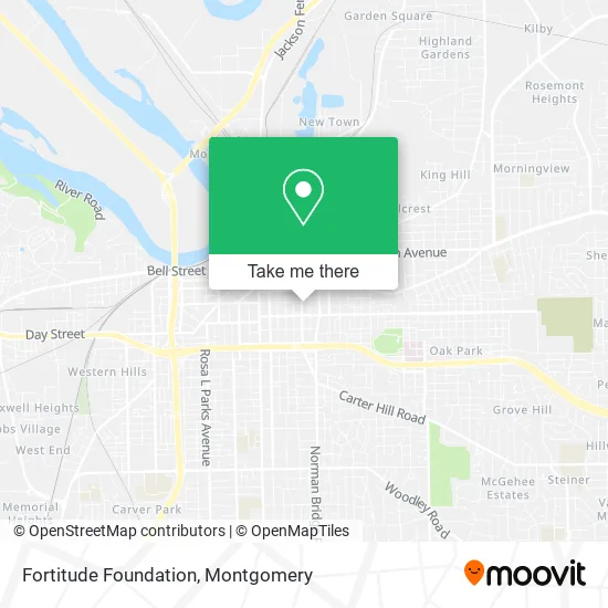 Mapa de Fortitude Foundation