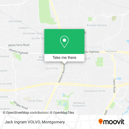 Jack Ingram VOLVO map