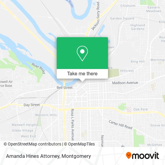 Mapa de Amanda Hines Attorney