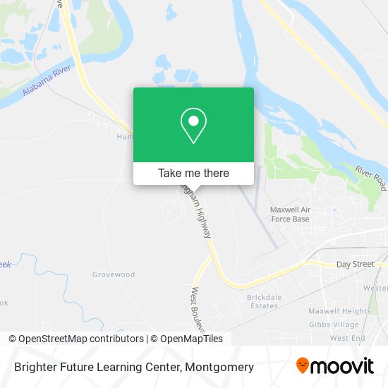 Brighter Future Learning Center map