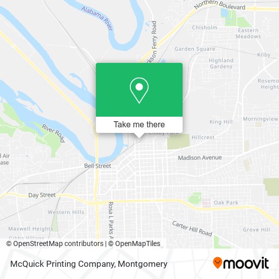 McQuick Printing Company map