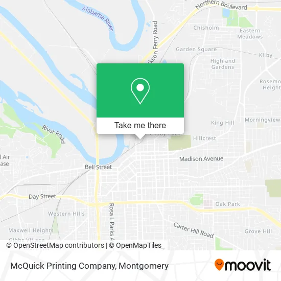 McQuick Printing Company map