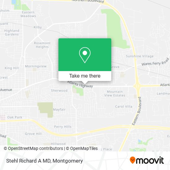 Stehl Richard A MD map