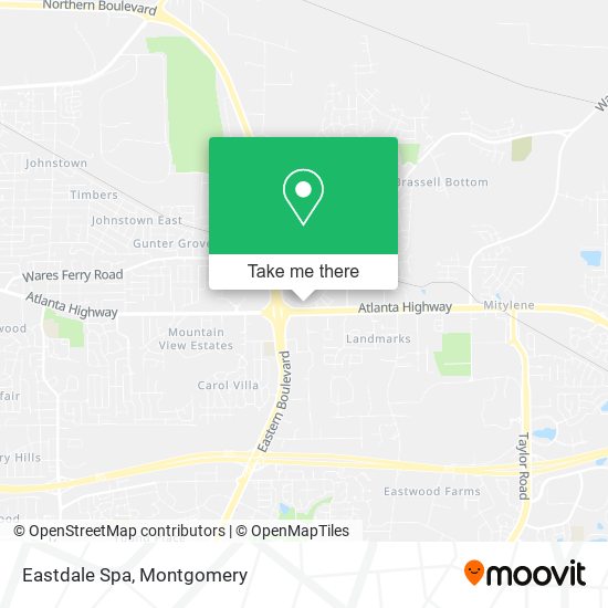 Mapa de Eastdale Spa