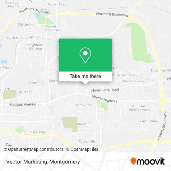 Vector Marketing map