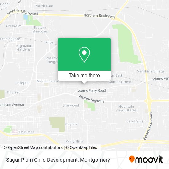 Sugar Plum Child Development map