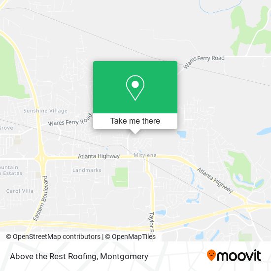 Mapa de Above the Rest Roofing