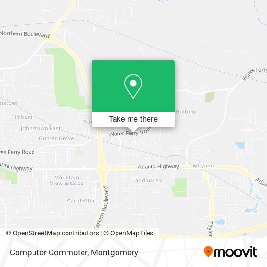 Mapa de Computer Commuter