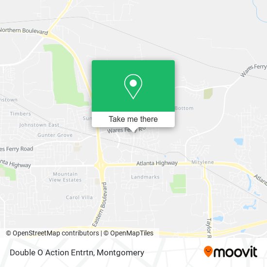 Double O Action Entrtn map