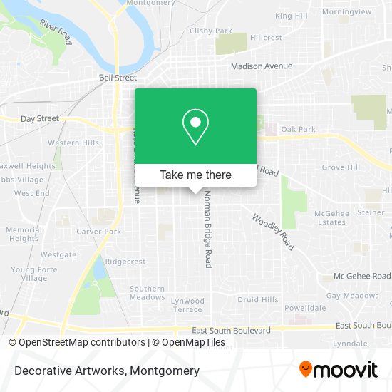 Decorative Artworks map