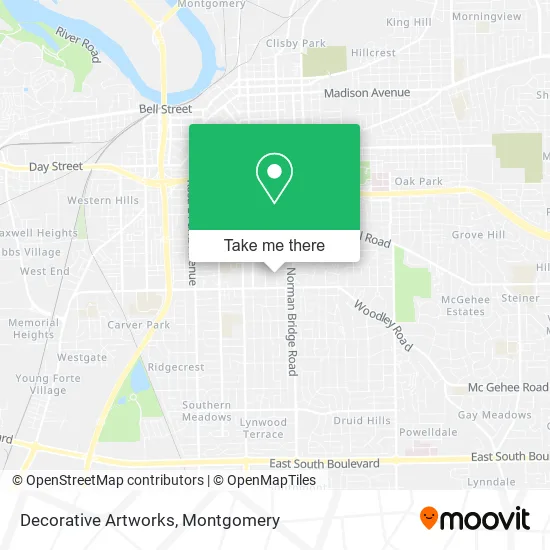 Decorative Artworks map