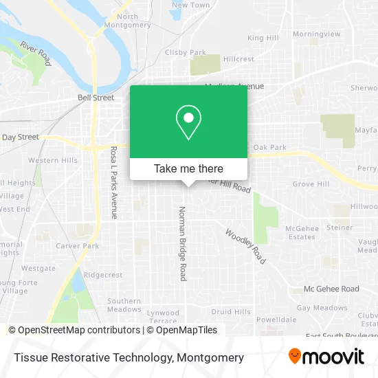 Tissue Restorative Technology map