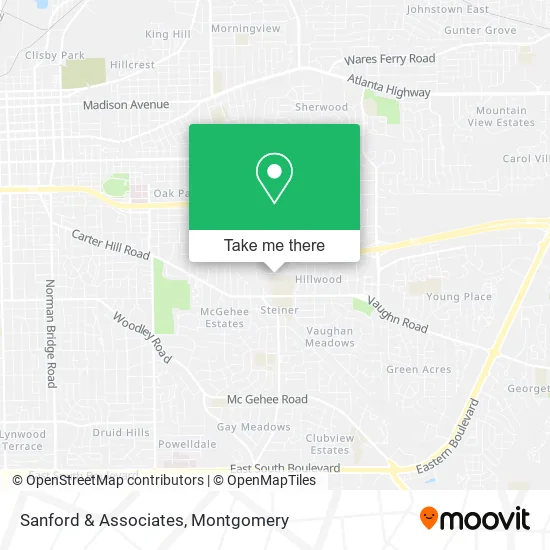 Sanford & Associates map