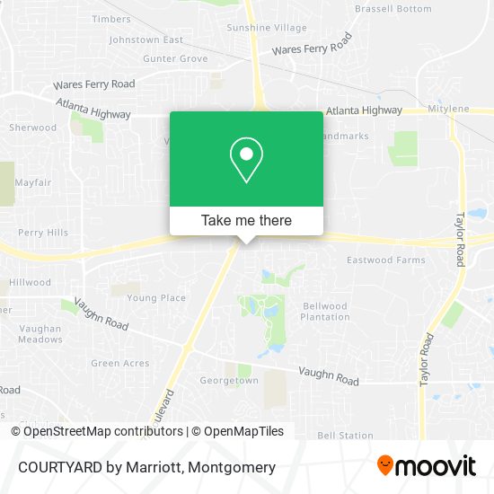 COURTYARD by Marriott map