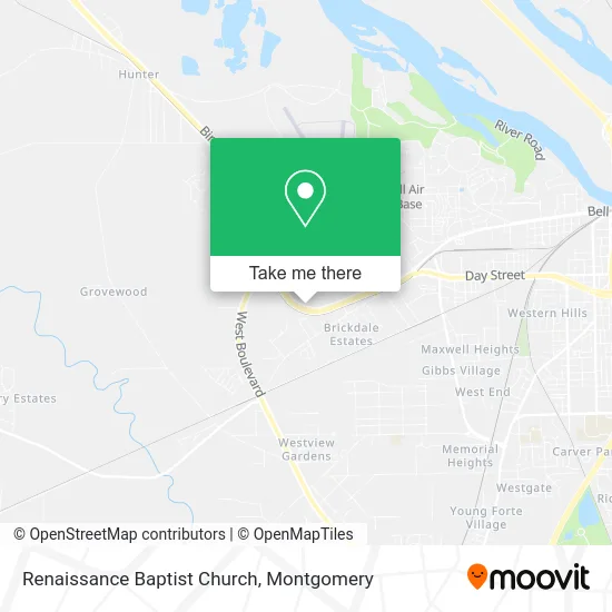Renaissance Baptist Church map
