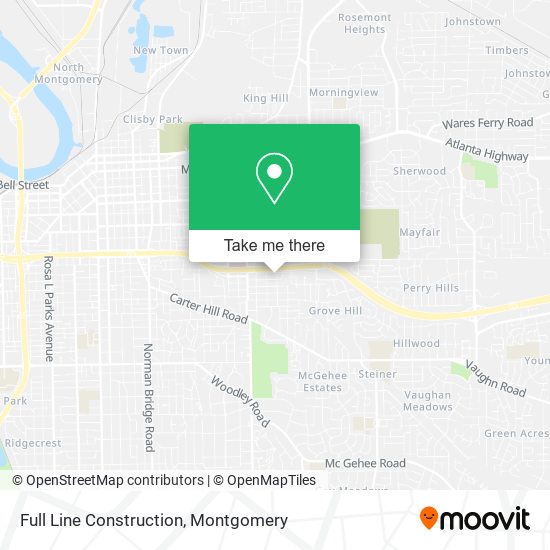 Full Line Construction map