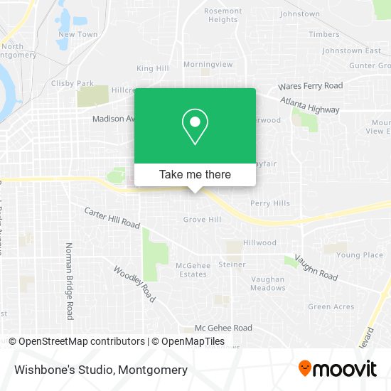 Wishbone's Studio map