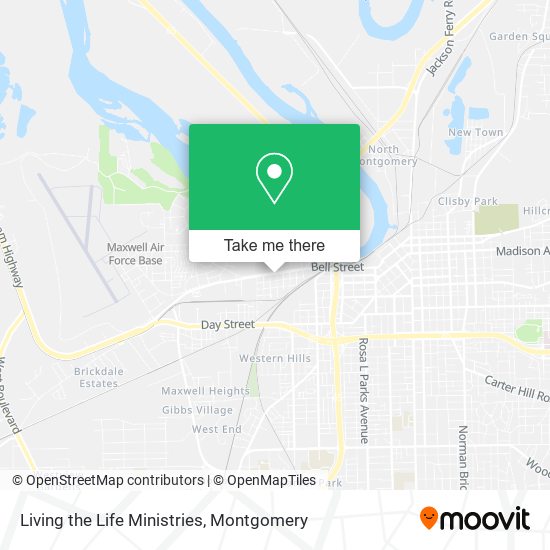 Mapa de Living the Life Ministries