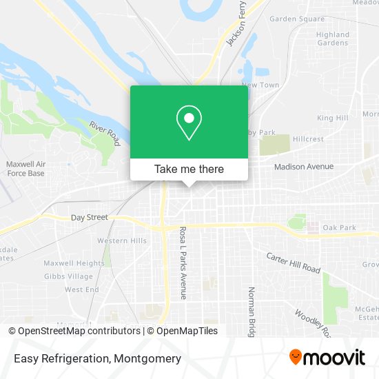 Easy Refrigeration map