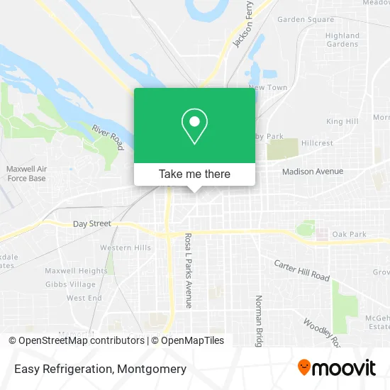 Easy Refrigeration map