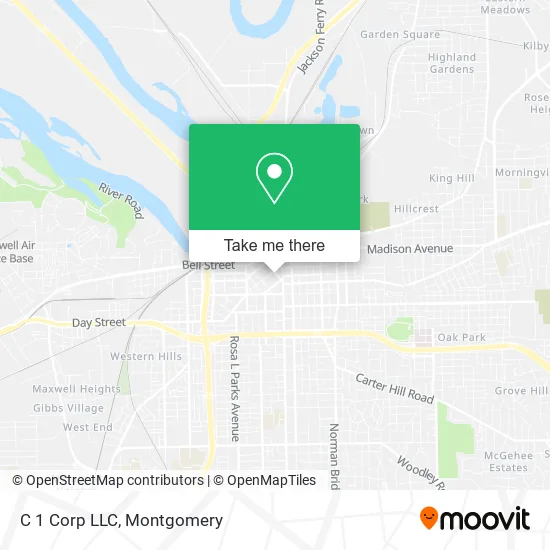 Mapa de C 1 Corp LLC