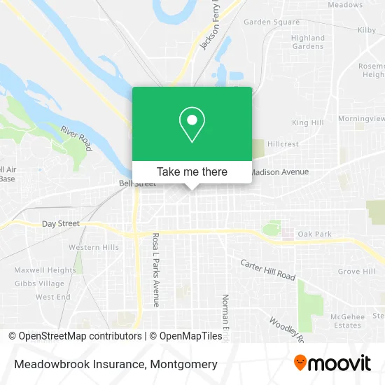 Meadowbrook Insurance map