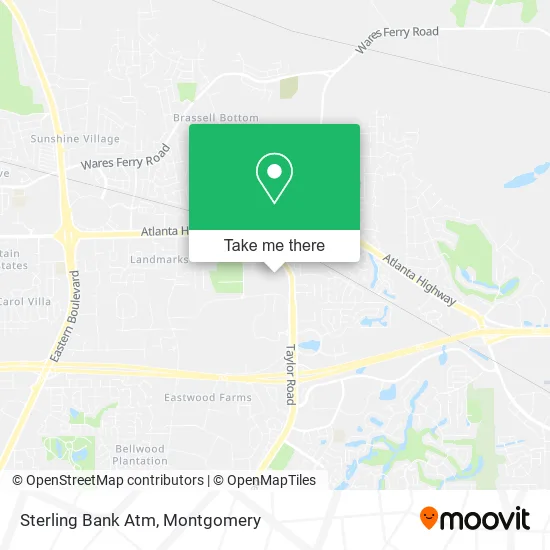 Mapa de Sterling Bank Atm