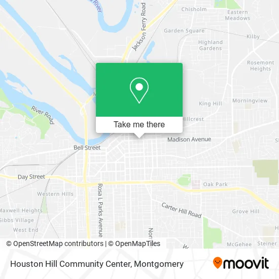 Mapa de Houston Hill Community Center