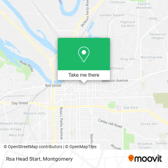 Mapa de Rsa Head Start