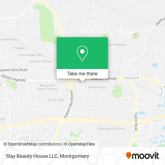 Mapa de Slay Beauty House LLC
