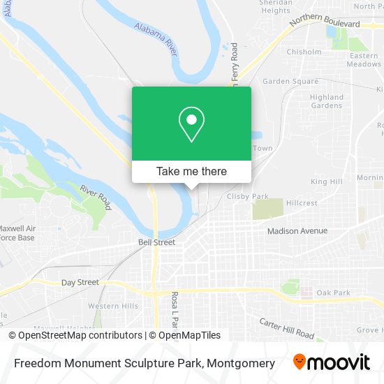 Freedom Monument Sculpture Park map