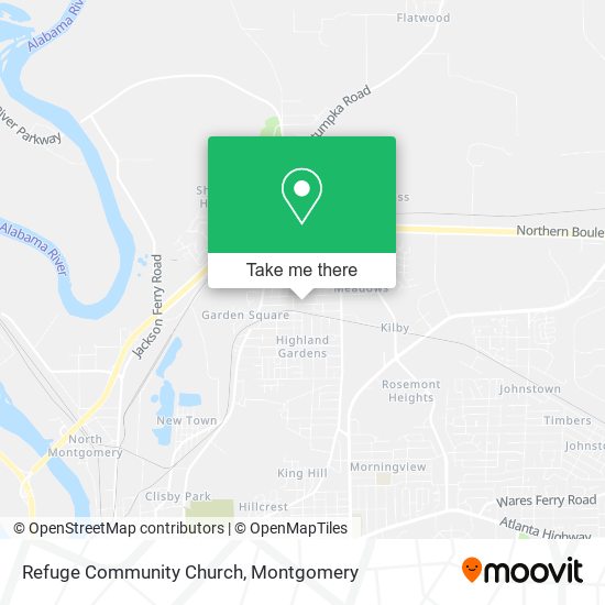 Refuge Community Church map