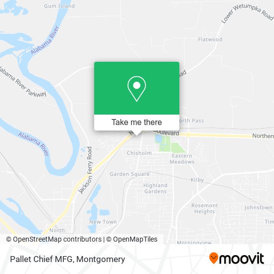 Pallet Chief MFG map