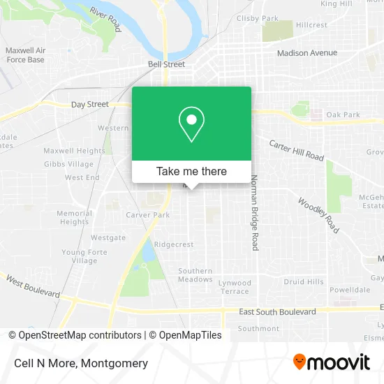 Cell N More map