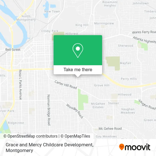 Grace and Mercy Childcare Development map