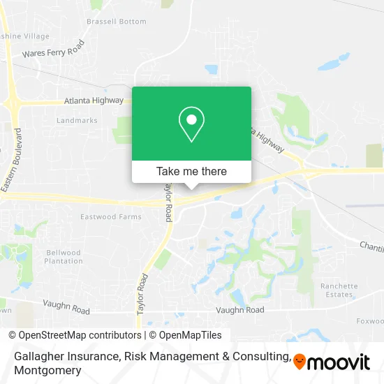 Gallagher Insurance, Risk Management & Consulting map
