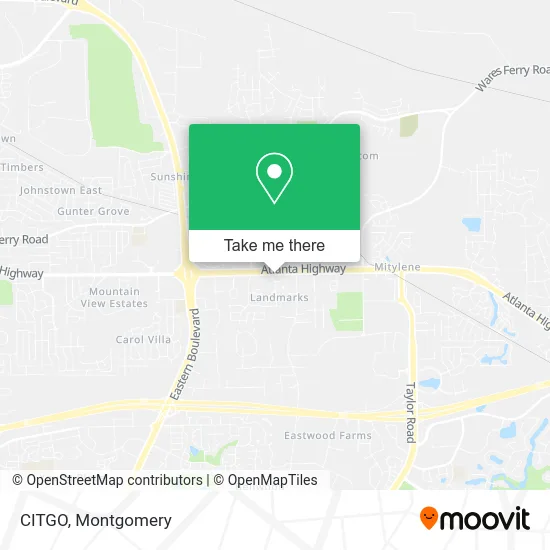 CITGO map