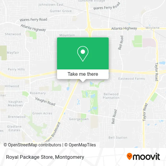 Royal Package Store map